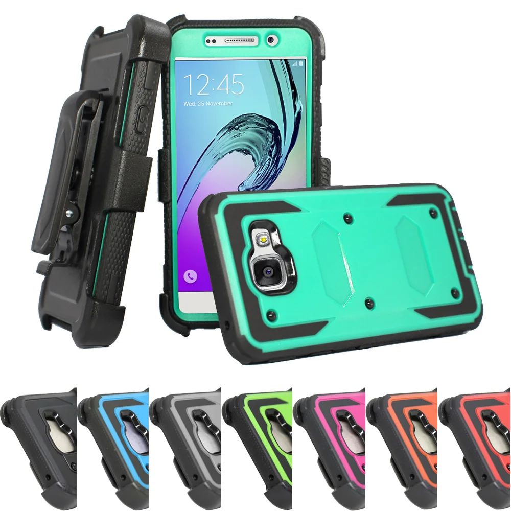 

Shockproof Armor Case Belt Clip Holster Cover For Samsung Galaxy A3 A5 J1 J3 2016 2017/J7/S6 S7 Edge S8 Plus/Grand Prime/Note 5