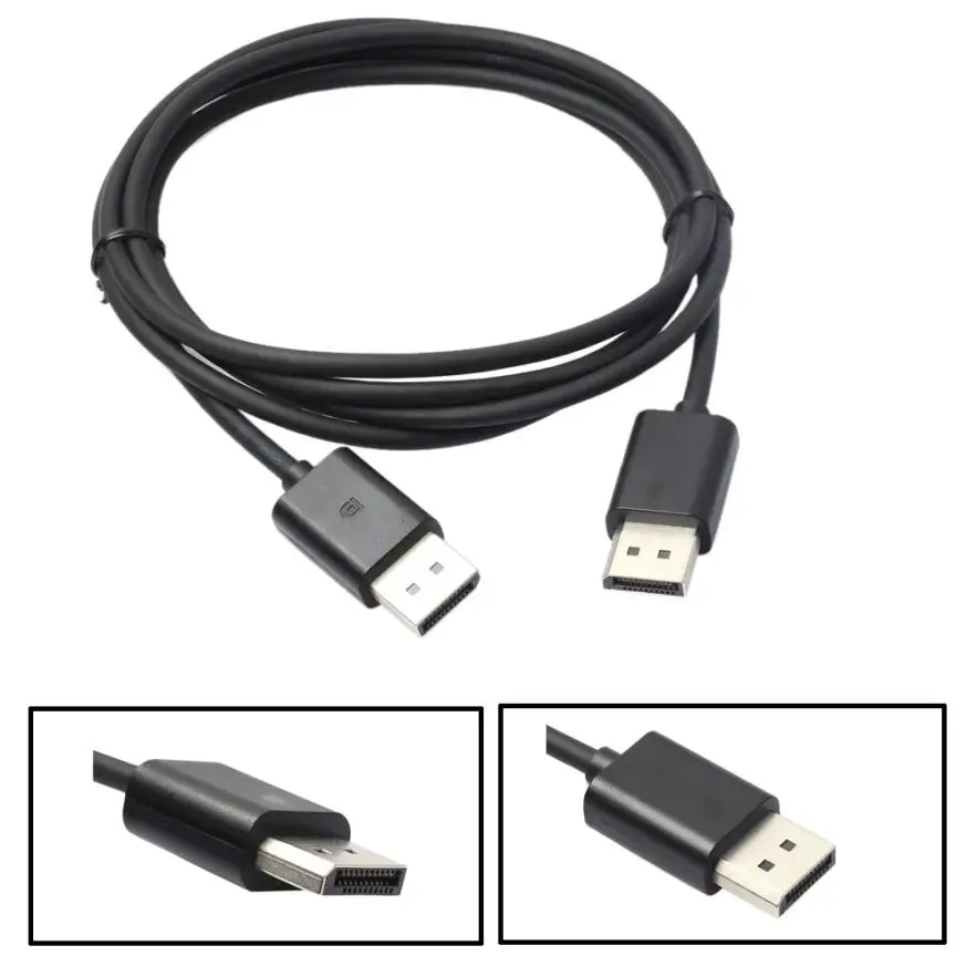 

Good Sale 6FT Display Port Male To DisplayPort Male DP Cable PC Free shipping May 26