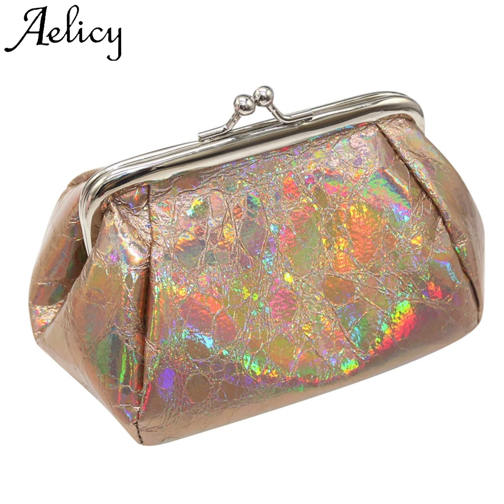 Aelicy креативный Кошелек для монет из парусины с розовой пряжкой сумка ткани