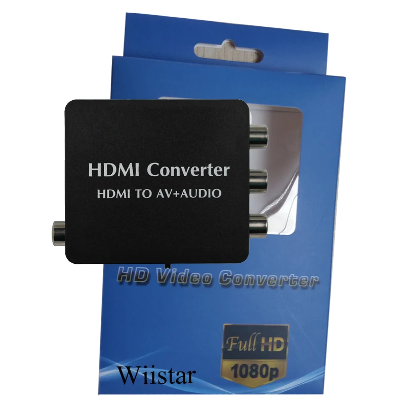 HDMI на AV + Опора аудио конвертера SPDIF и коаксиальные аудиовыходы NTSC PAL для ТВ/ПК/PS3/Blue