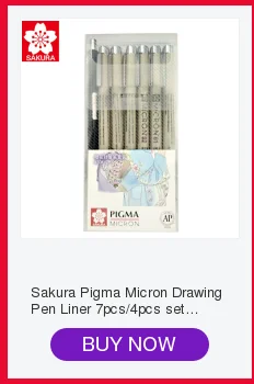 Япония Uni Pin Art Pigma paint ing Pen водостойкая и выцветающая линия краски ручка черный цвет товары для рукоделия пигментная ручка 005-08