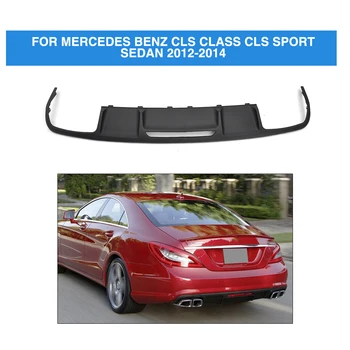 

PP Car Rear Bumper Diffuser Lip Spoiler For Mercedes Benz CLS Class CLS Sport Sedan 2012-2014
