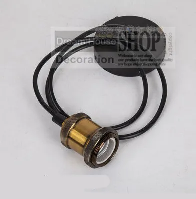 

Sample order of vintage E27 ceramic holder DIY pendant light edison fixture CE/UL certificate 110V/220V available lamp