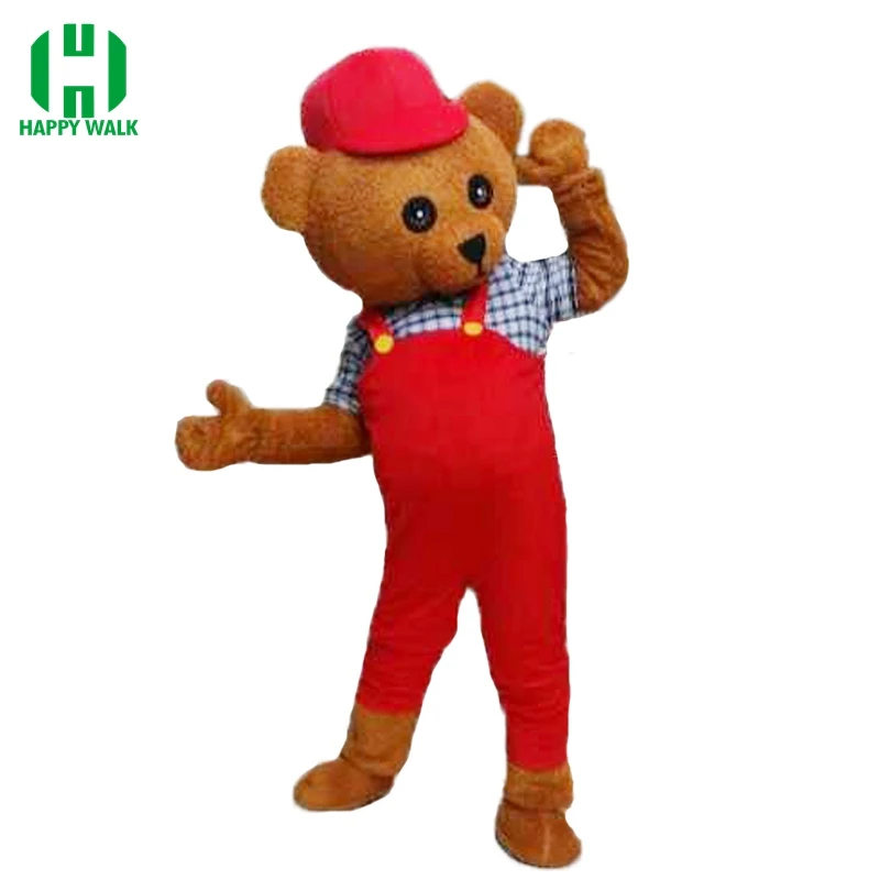

High quality 2020 New Arrival Adult Teddy Bear Mascot Costume Fancy Dress Suit Cartoon Mascot Chase Mascot Costume Free Shipping