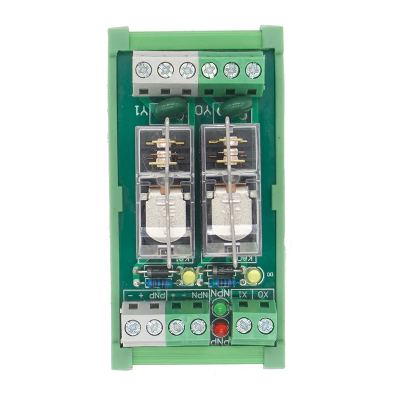 2 канальный 1 SPDT DIN рейку OMRON G2R 24V DC/AC интерфейс релейный модуль|omron g2r|interface relaydin mounting