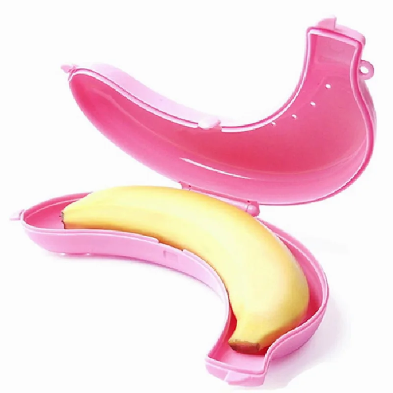 

Banana Storage Containers Candies Sugar Saver Crisper Box Plastic Fruit Vegetables Container Storage