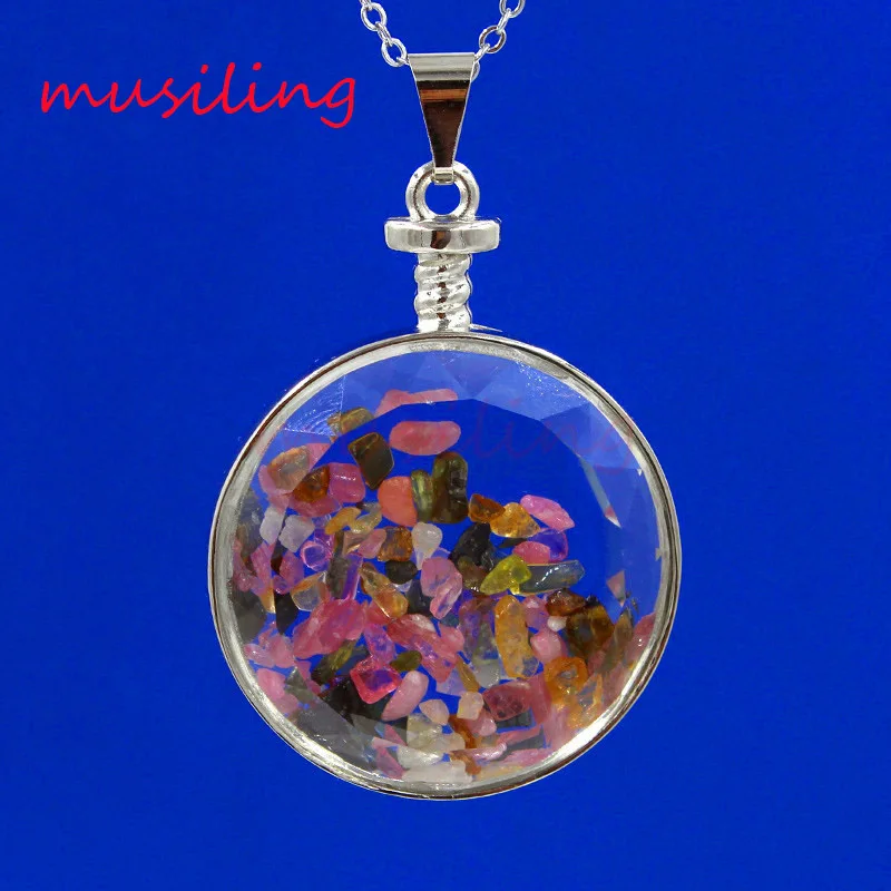 Buy Natural Stone Round Wish Lucky Bottle Reiki