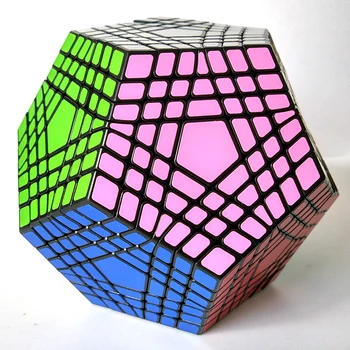 

7x7x7 Black Professor Cube Competition Speed Magic Cube Puzzle Educational Toys for Children