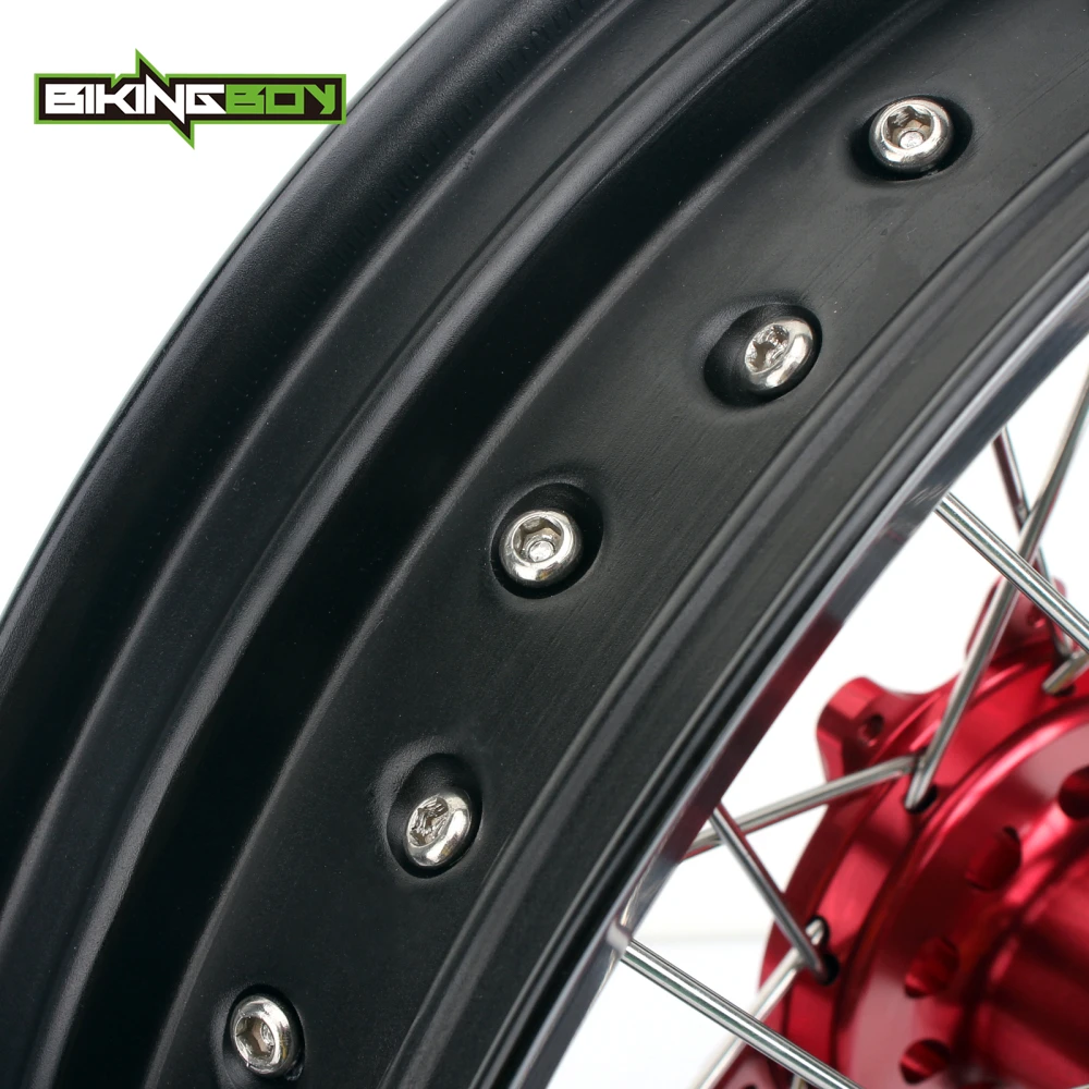 Передняя и задняя ступицы Supermoto для CR 125 CR250 02 03 04 05 06 07 CRF 250 450 R X 12 2013 2014 черный
