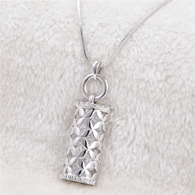 Женское колье с кристаллами длинная цепочка фианитом|necklace jewelry|fashion jewelryjewelry fashion |