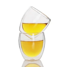 2 шт./лот, креативные стеклянные кофейные кружки с двойными стенками, чайная чашка, прозрачное изоляционное стекло, es чашки Vaso Caneca, пивная, винная чашка JN 1014