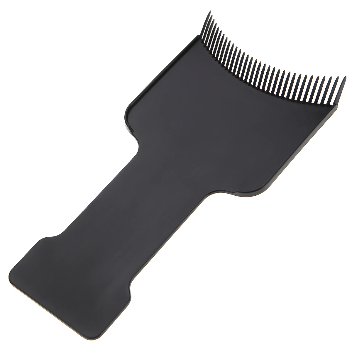 1 шт. черная Расческа для укладки волос, окрашивание волос, парикмахерская расческа для окрашивания волос