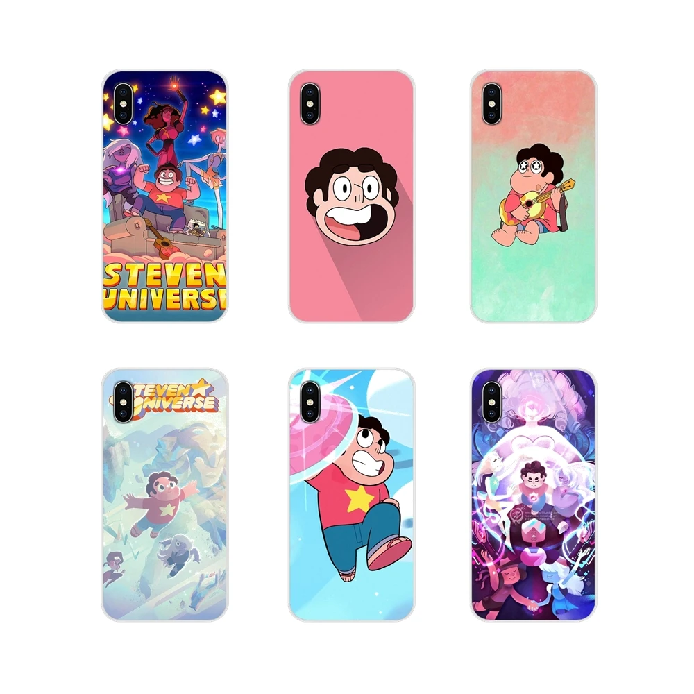 Silicone Shell Case crystal gems steven universe For Sony Xperia Z Z1 Z2 Z3 Z5 compact M2 M4 M5 C4 E3 T3 XA Huawei Mate 7 8 Y3II | Мобильные