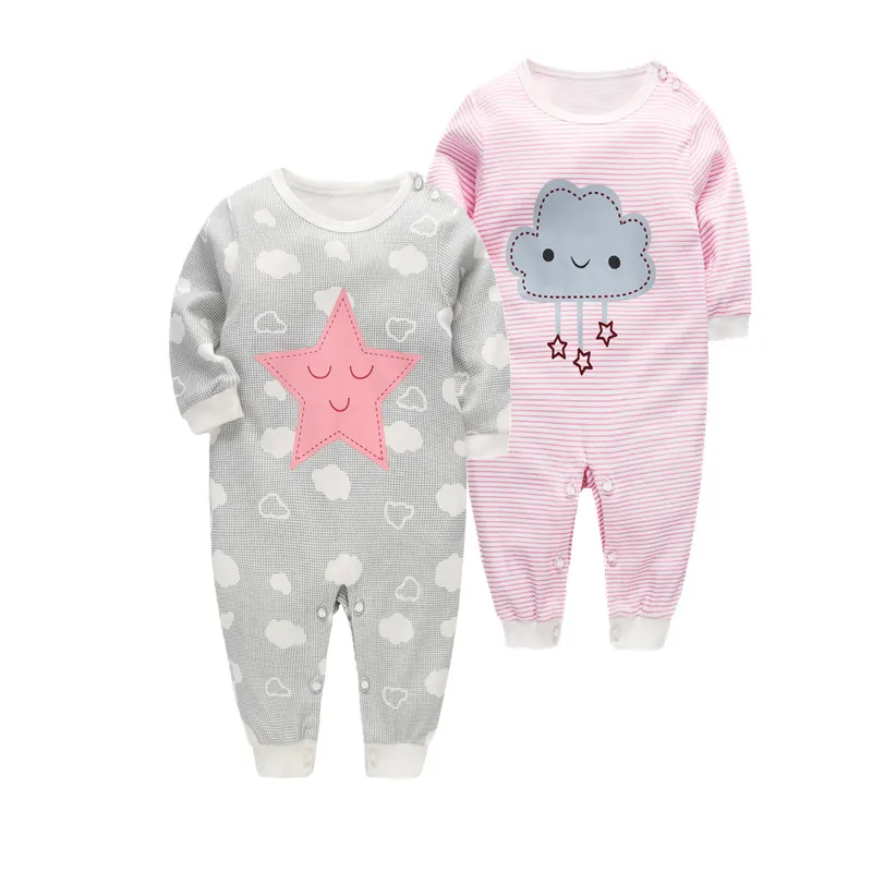 2018 ropa de bebé recién nacido niña linda impresión bebé mamelucos primavera bebé niñas niños ropa monos rupas Bebes traje infantil 2018 ropa de bebé recién nacido niña linda impresión bebé mamelucos primavera bebé niñas niños ropa monos rupas Bebes traje infantil