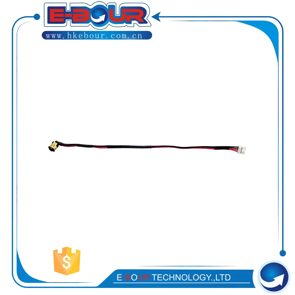 10PCS Per Lot Laptop DC Jack Connector with Cable for Asus EP121 Power | Электроника