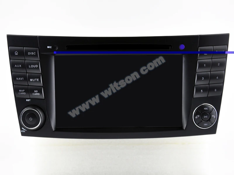 Excellent WITSON Android 9.0 Octa core px5 Car Dvd GPS Player FOR MERCEDES-BENZ E CLASS W211 IPS SCREEN 4GB RAM 64GB ROM CAR GPS NAVIGATIO 1