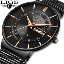 Relojes Hombre New LIGE Ultra-thin Mens Watches Stainless Steel Waterproof Clock Men Top Brand Luxury Casual Sports Quartz Watch Relojes Hombre New LIGE Ultra-thin Mens Watches Stainless Steel Waterproof Clock Men Top Brand Luxury Casual Sports Quartz Watch