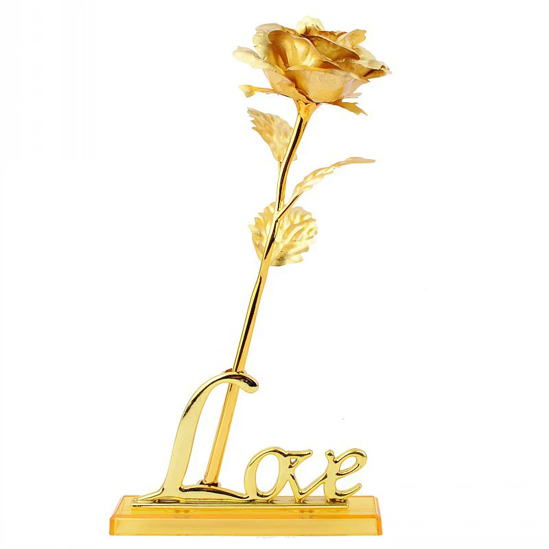 

Photo Frame Base LOVE Base Beautiful LOVE Gold Foil Plating Gifts Home Decoration Decoration