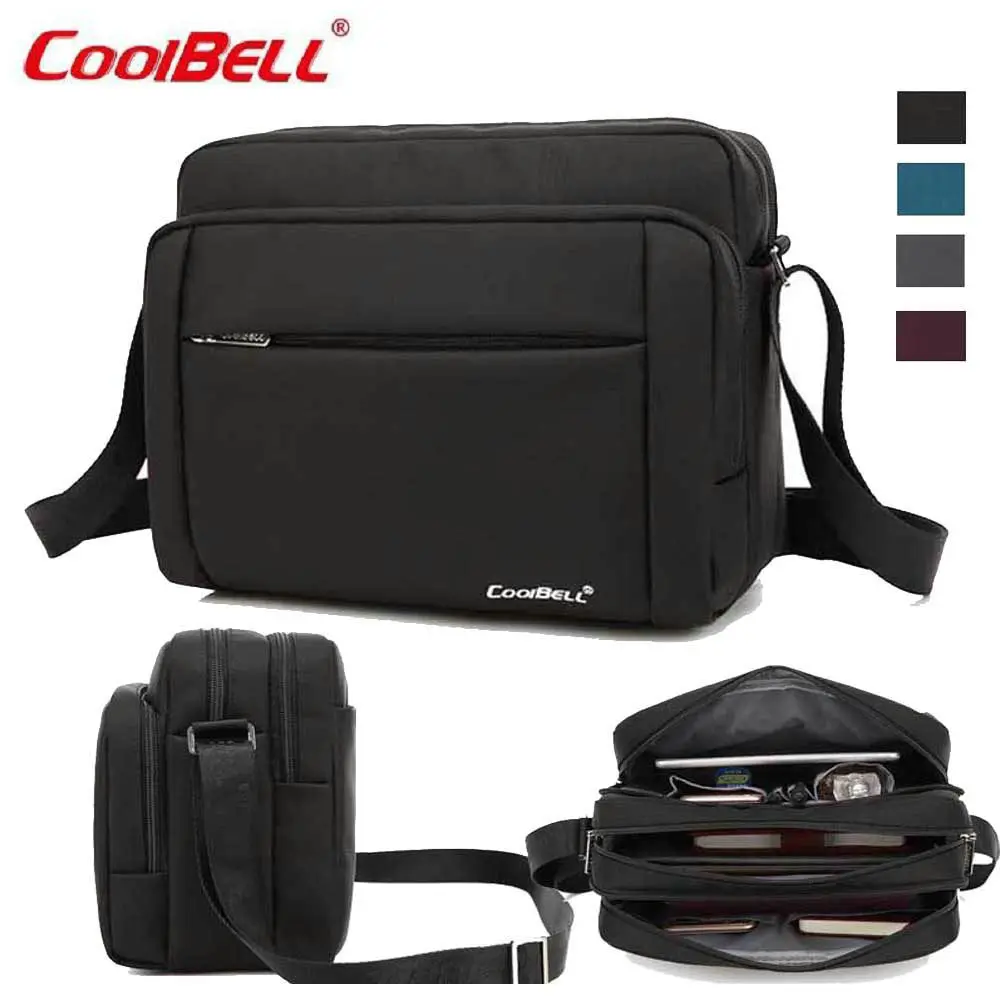 

CoolBell 10 Inch Laptop Shoulder Bag Tablet Sleeve Case Handbag Carry Case For iPad/Dell/Lenovo/Acer/ASUS Messenger Briefcase-FF
