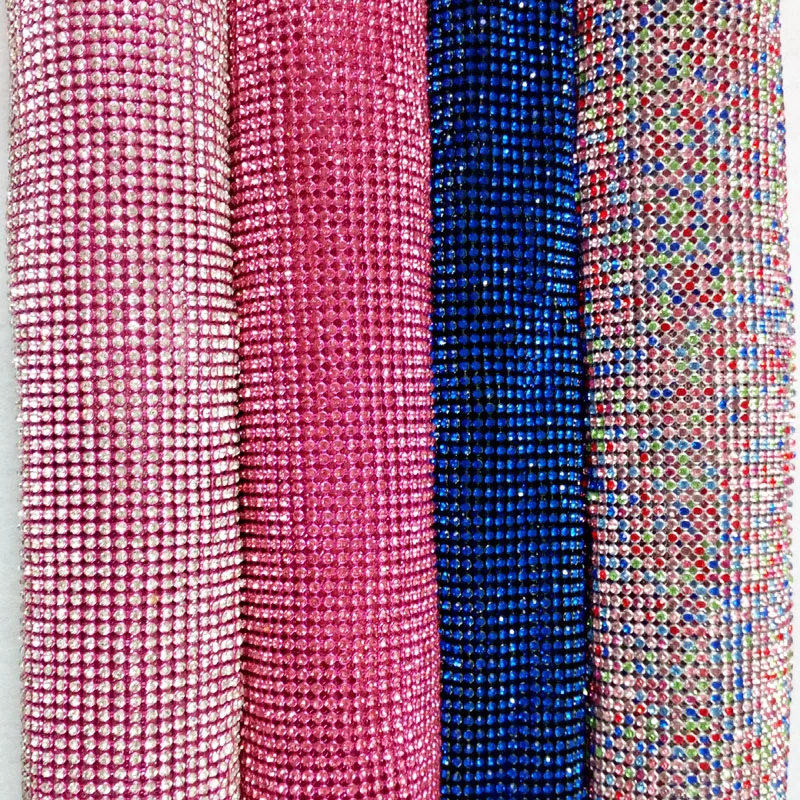 Buy Glitter 45x120cm Rianbow Pink Blue Rhinestone