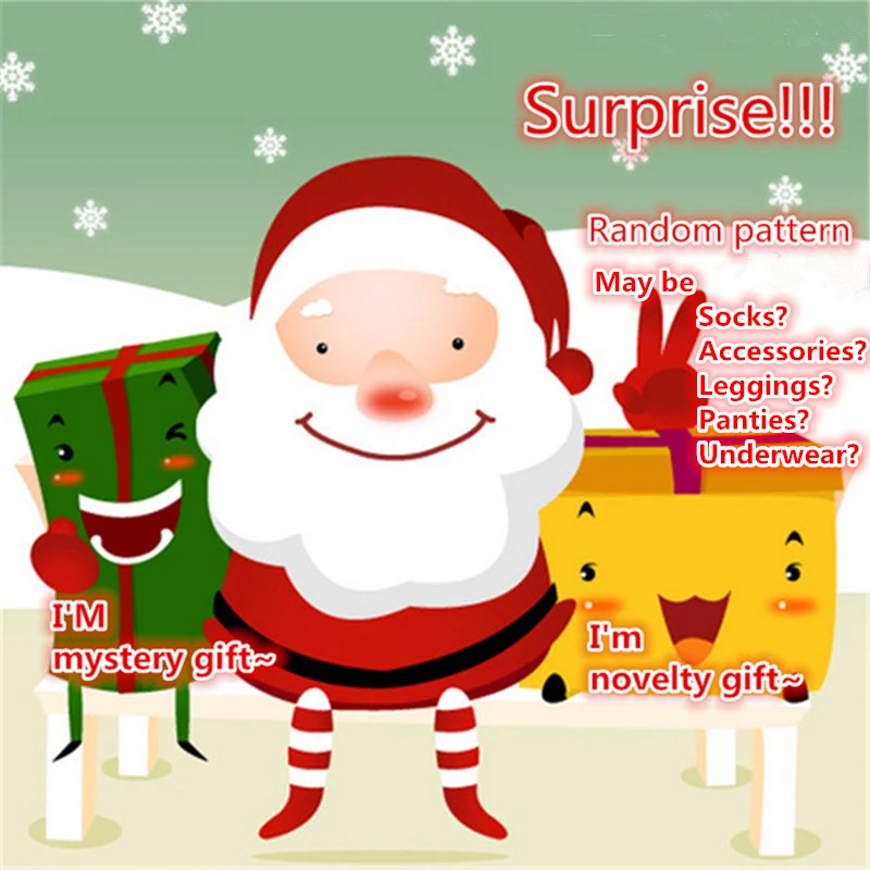 

Surprise gift Random Pattern Socks Or Other mystery Gift for her or him