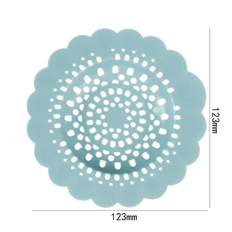 Силиконовый цветок Тип Фиксатор для волос Ловцы ванная комната раковина ситечко пол слив крышка фильтр кухня анти-блокирующие аксессуары
