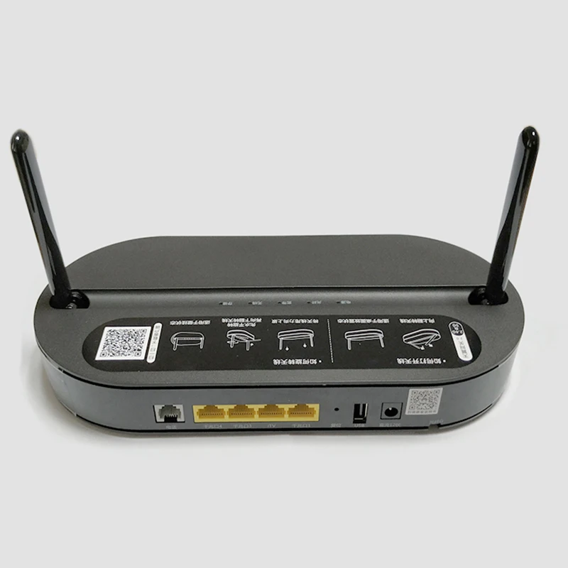 huawei Epon/GPON ONU HS8145V волоконно-Оптическая сеть ONU Singl режим с 4GE+ Голос+ 2,4G& 5G WiFi+ USB