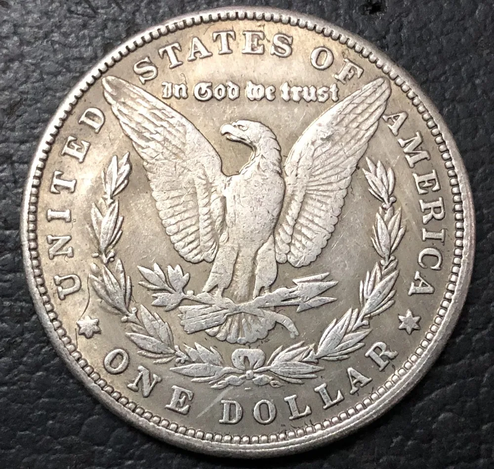 1896 (P.S.O) Соединенные Штаты Morgan One Dollar Посеребренная копия монеты (Выберите любой