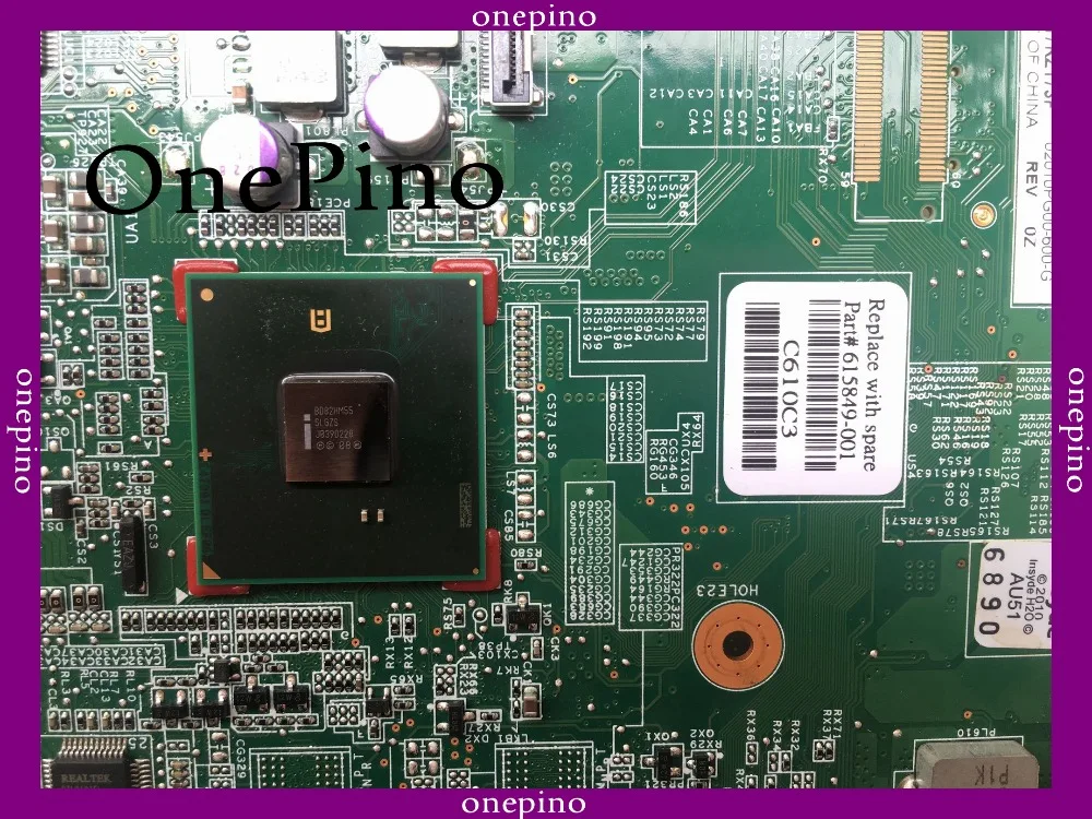 Высшее качество материнская плата для ноутбука HP CQ62 G62 G72 615849 001 системная