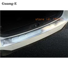 Автомобиль внешний задний бампер Защита Накладка для багажника Нержавеющая сталь педаль плиты 1 шт. для subaru Outback