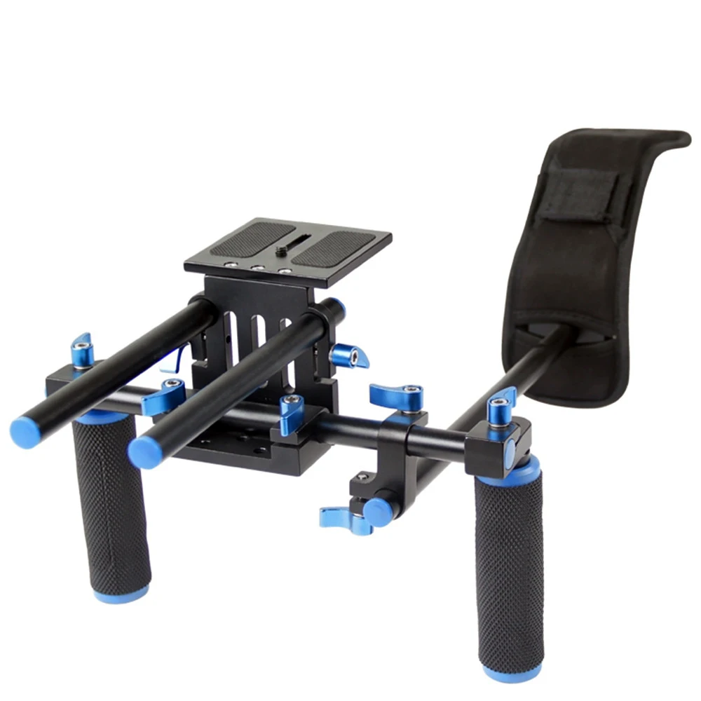 Durable Aluminum alloy/ABS DSLR Camera Shoulder Mount Rig/handheld Stabilizer Kit for Canon