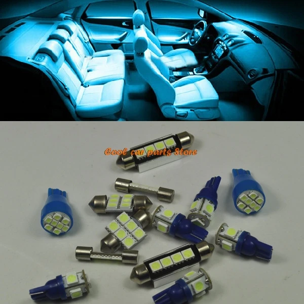 Us 13 29 12pcs Bright Ice Blue Smd Led Interior Light Package Kit For 2006 2013 Chevy Impala In Signal Lamp From Automobiles Motorcycles On