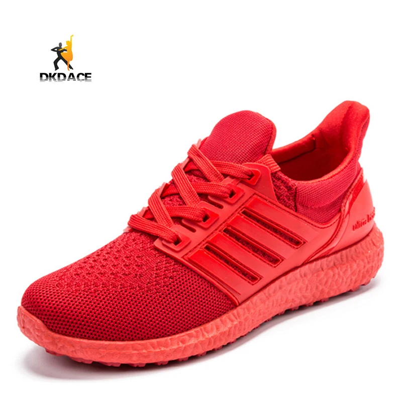 red athletic shoes womens