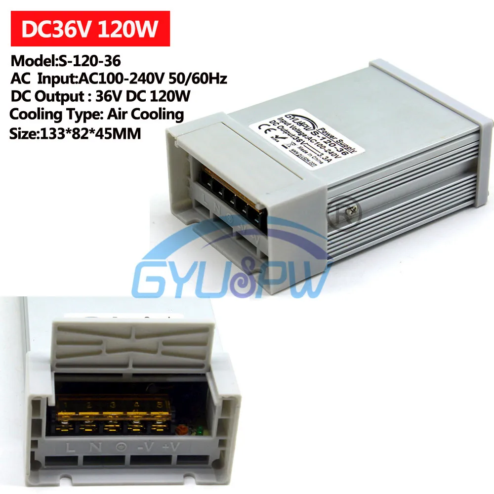 36V120W