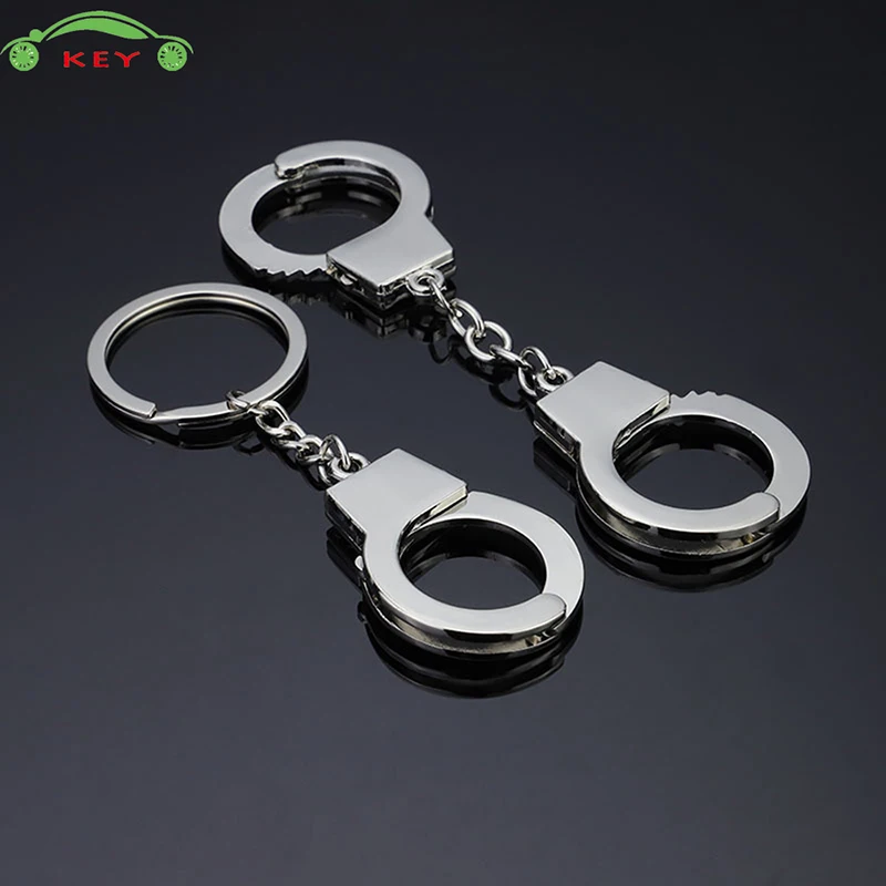 Mini Handcuffs Metal Car Keychain Auto Motorcycle Key Ring for Toyota ...