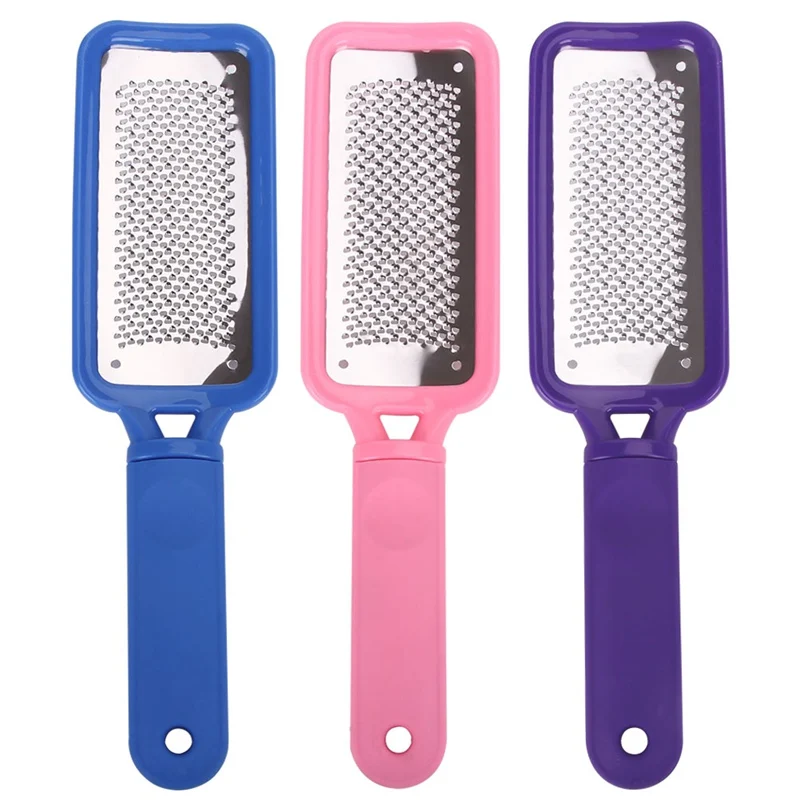 

Purple Foot File Dry Skin Callus Remover Hand Metal Foot File Scrubber Hard Dead Skin Foot Care Tool Pedicure Foot Scrubber