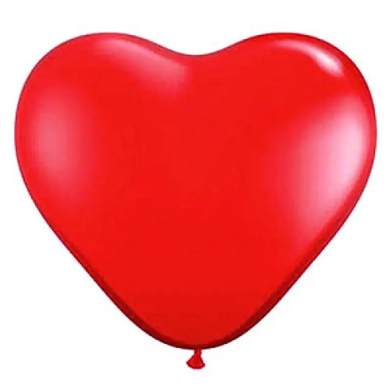 50pcs 12" Heart Shaped Latex Party Decoration Balloon Thickening Pearl