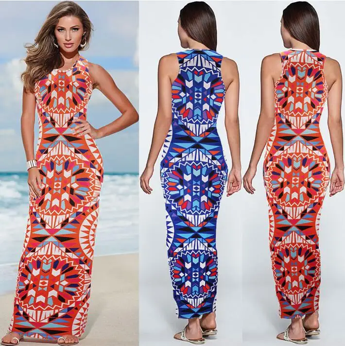 long dress for skinny girl