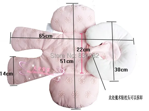 Мягкие Модная одежда для детей, Детская мода коляски тела Поддержка мат, соответствие FMVSS213, детское автокресло коляски детские головы тела Поддержка подушки