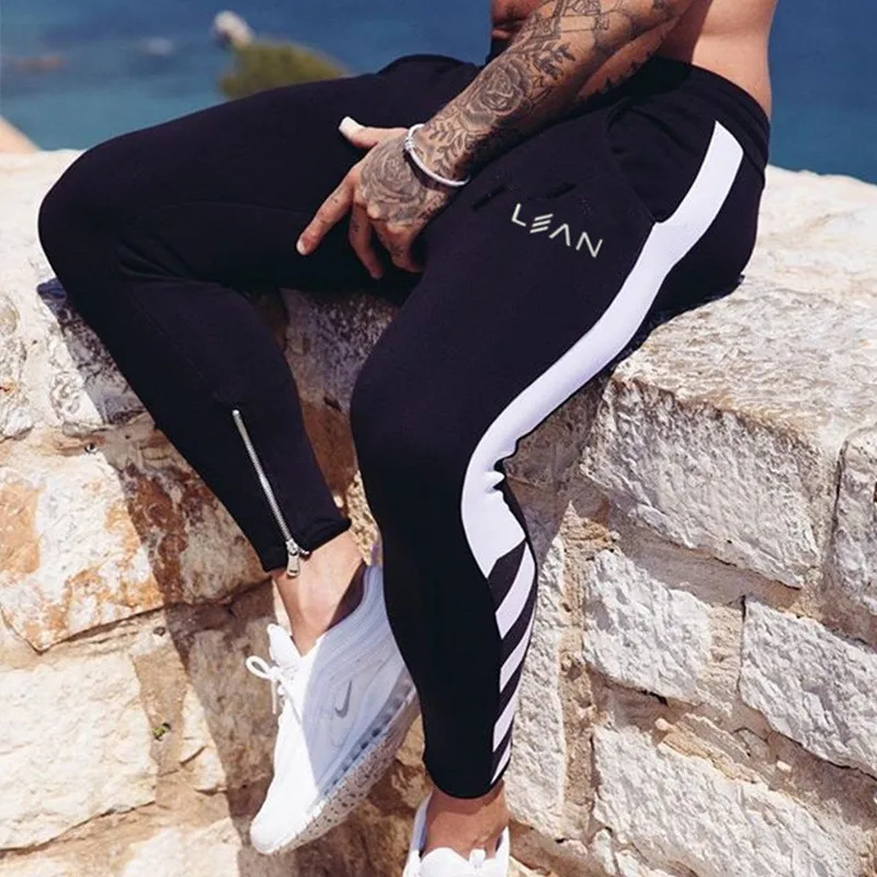 

2019 Autumn Brand Gyms Men Joggers Sweatpants Men Joggers Trousers Sporting Clothing The high quality Bodybuilding Pants