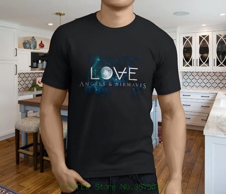 

Brand T-shirt Men 2018 Fashion New Angels Amp Airwaves The Dream Walker Album Men's Black T-shirt Size S - 3xl