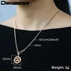 Davieslee Womens Sagittarius Zodiac Sign Pendant 585 Rose Gold Constellation Pendant Necklace For Woman Jewelry Wholesale DGP181 ► Photo 3/6