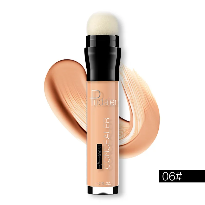 

2017 Pudaier Eraser Concealer Pen 6 Corlors Oil-control Brighten Professional Pores Freckle Removing Foundation Contour Palette