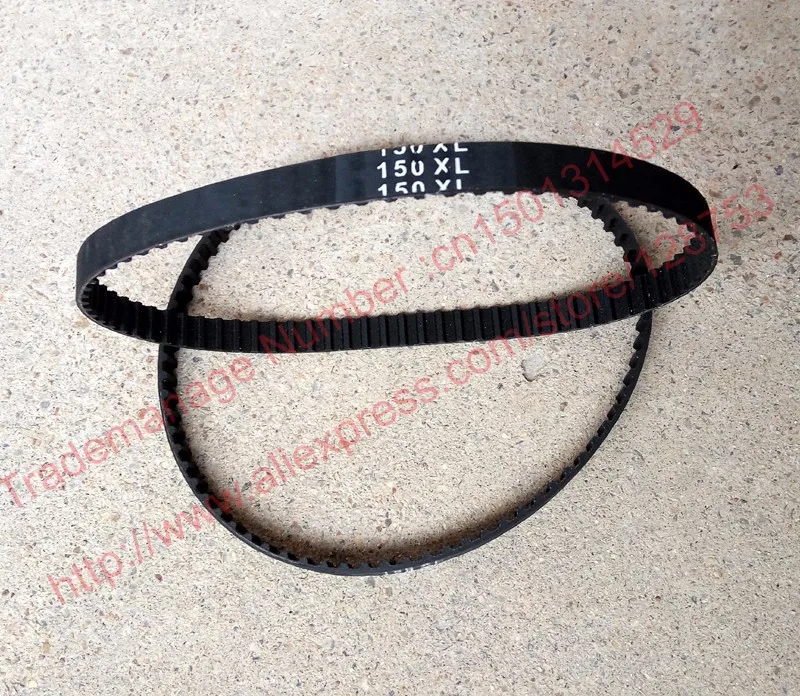 polegada trapezoid peças xl correia dentada xl dentes largura comprimento borracha de neoprene frete grátis