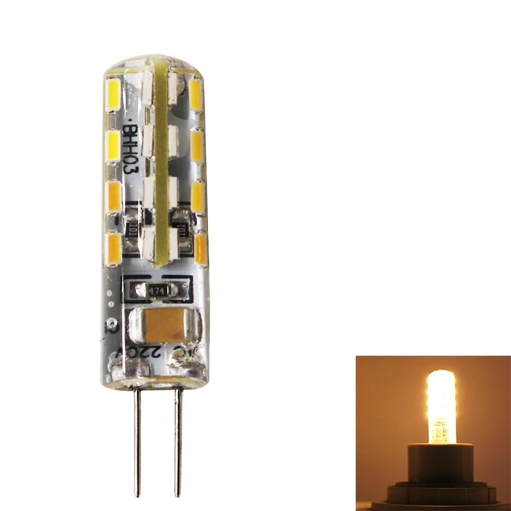 Светодиодная лампа G4 220 в 32 светодиода SMD 3014 светодиодная с углом свечения 360