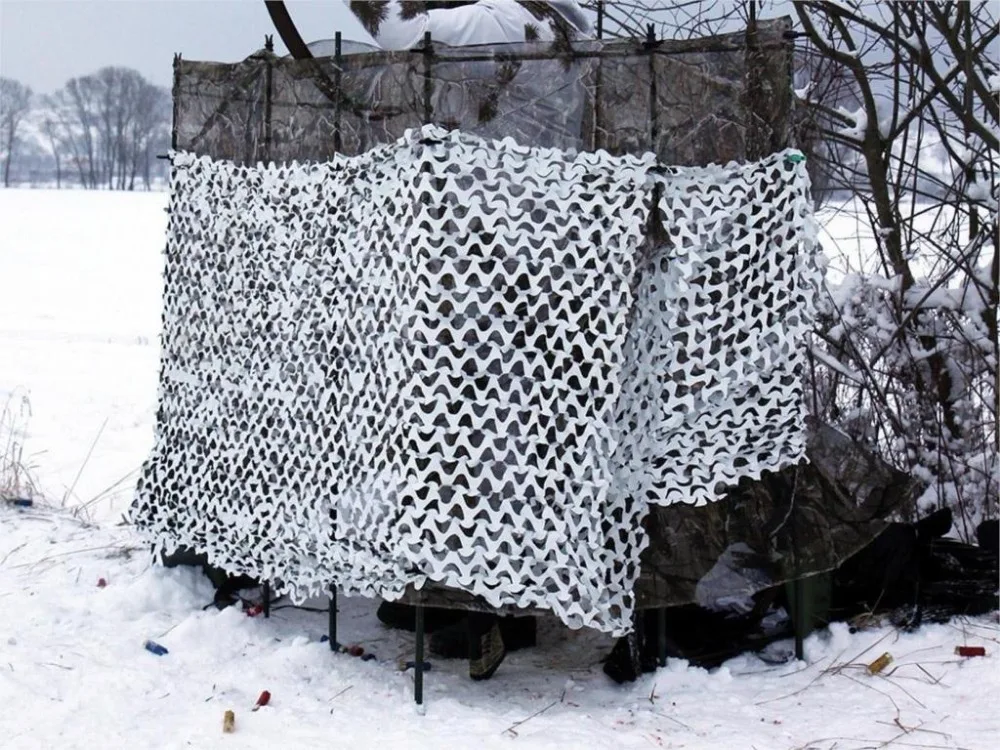 2x3 м наружное украшение неттинг Кемпинг Камуфляжный сетчатый навес сетка для автомобиля покрытая сеткой