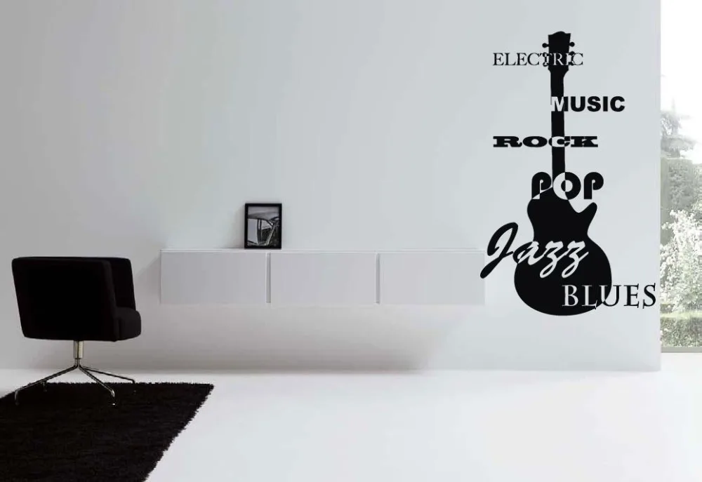 wall vinyl sticker decals mural room design art jazz blues rock guitarchina mainland - Wall Vinyl Designs wall vinyl sticker decals mural room design art jazz blues rock guitarchina mainland - Wall Vinyl Designs