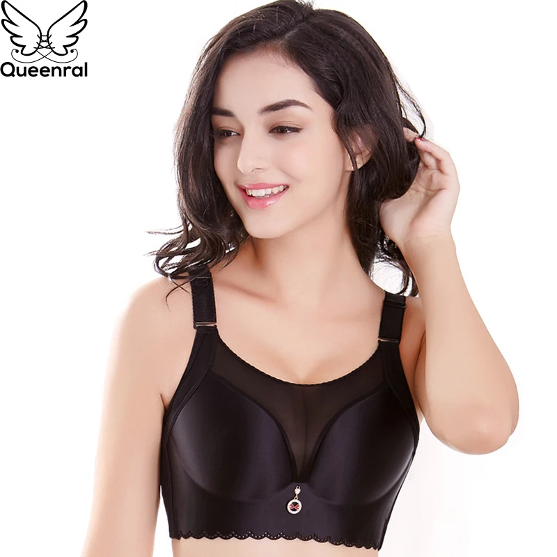Queenral Push Up бюстгальтеры для Для женщин Бесшовные сексуальный бюстгальтер женский