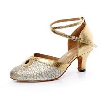 Женские бальные Туфли для латинских танцев Современная обувь женские Salsa социальных вечерние Обувь для танцев высокий каблук 6 см мягкая подошва 1680