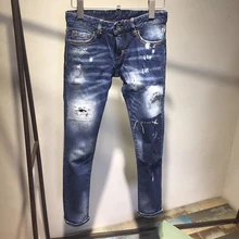 Новые женские джинсы со средней посадкой джинсы стиль сейчас популярны Досуг Комфорт магазин рекомендуется купить, распродажа